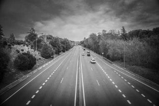 Line annotation of lanes on the highway